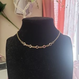 Gold choker